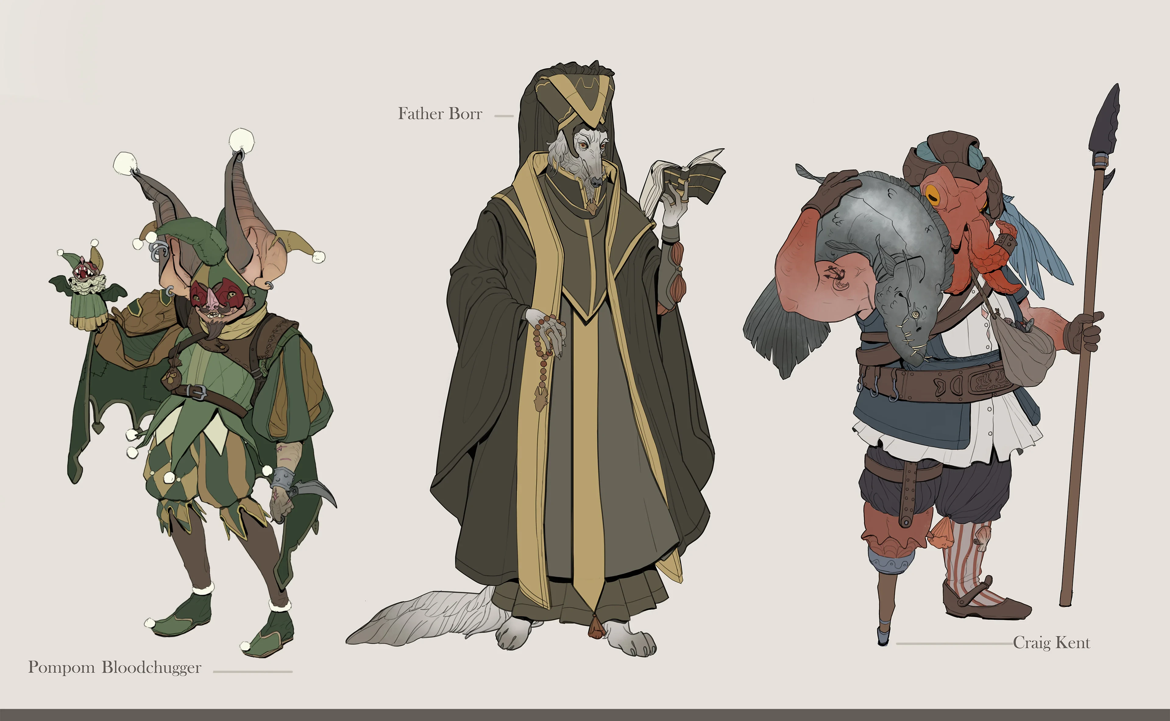 Medievanimals Colored